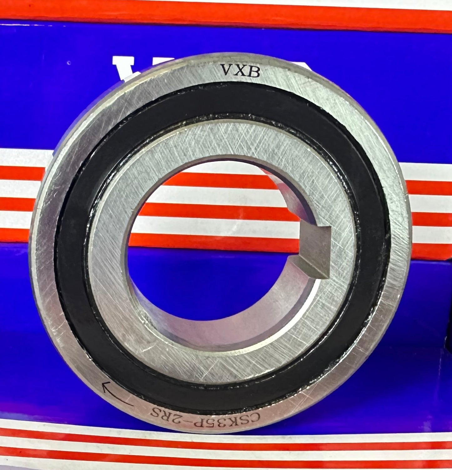 CSK35P-2RS One-Way Bearing Sealed Sprag Freewheel Clutch Bearing With One Key-way on the inner Ring - fast shipping 🇺🇸