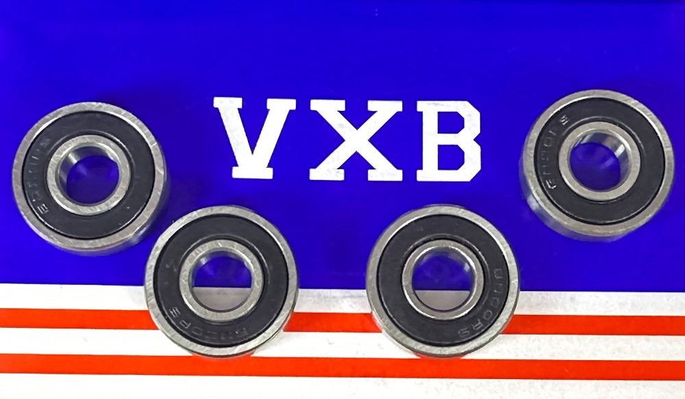 4-Pack 6000-2RS Bearings 10x26x8 Ball Bearings Dual Sided Rubber Sealed - fast shipping 🇺🇸