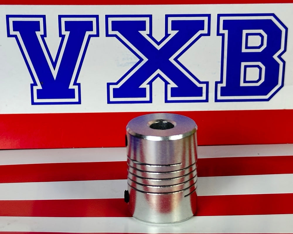 Flexible Parallel Aluminium Jaw Shaft CNC Coupling D19-L25-6x6.35MM - fast shipping 🇺🇸