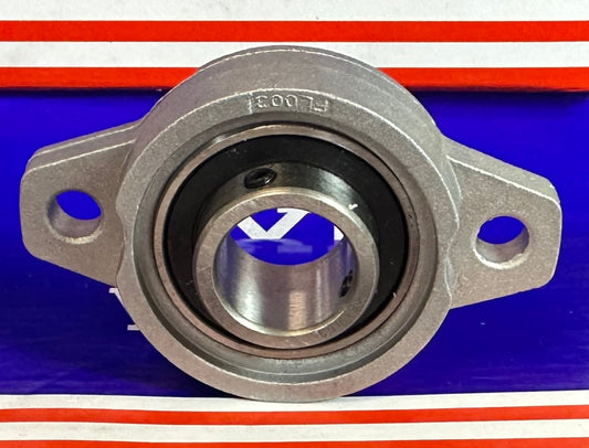 17mm Flange Bearing KFL003 Miniature Pillow Block Mounted Bearing - fast shipping 🇺🇸