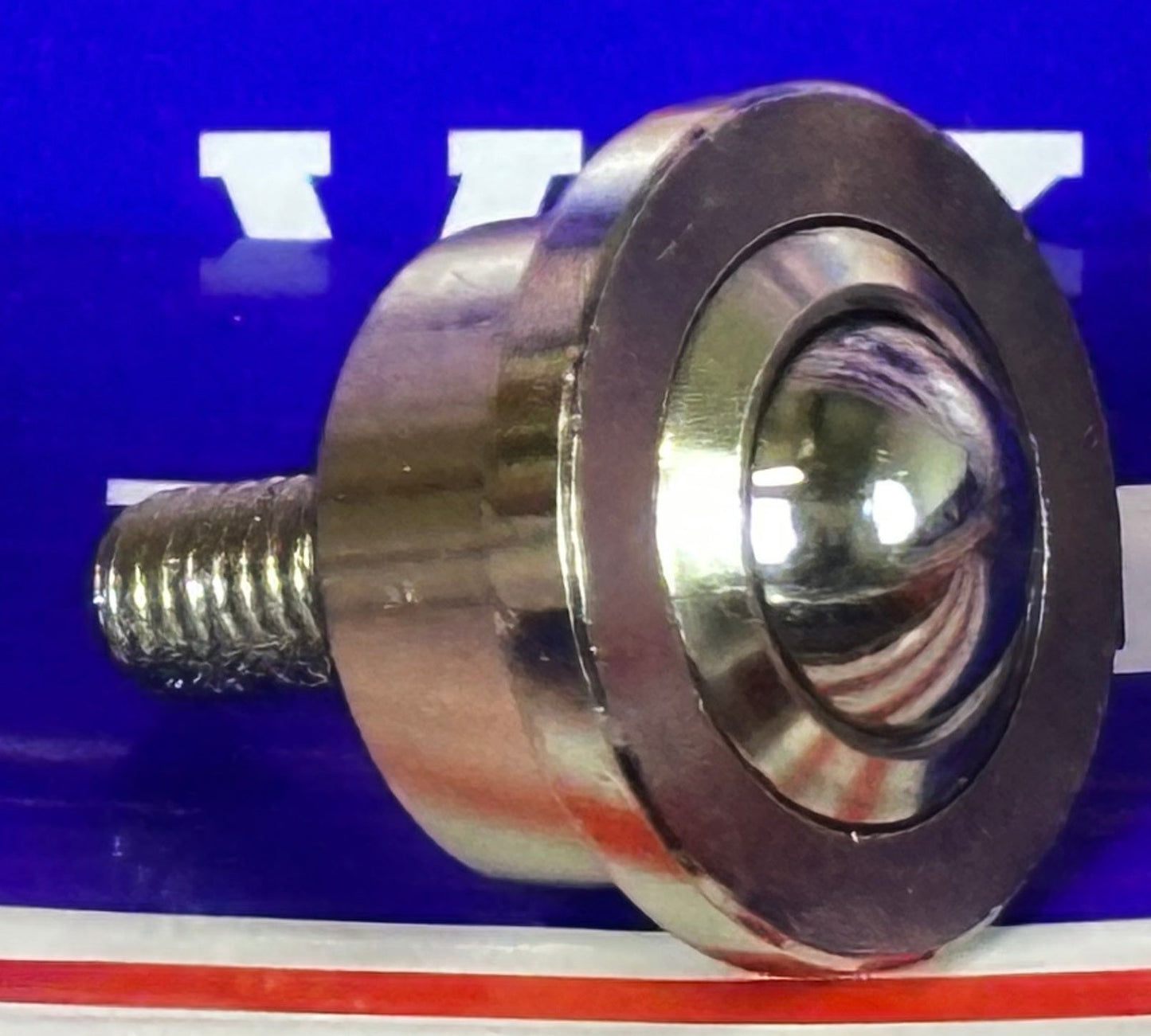 88 lbs capacity Heavy Duty Machined Steel Ball Transfer Unit threaded M8 Stud bolt Stem - fast shipping 🇺🇸