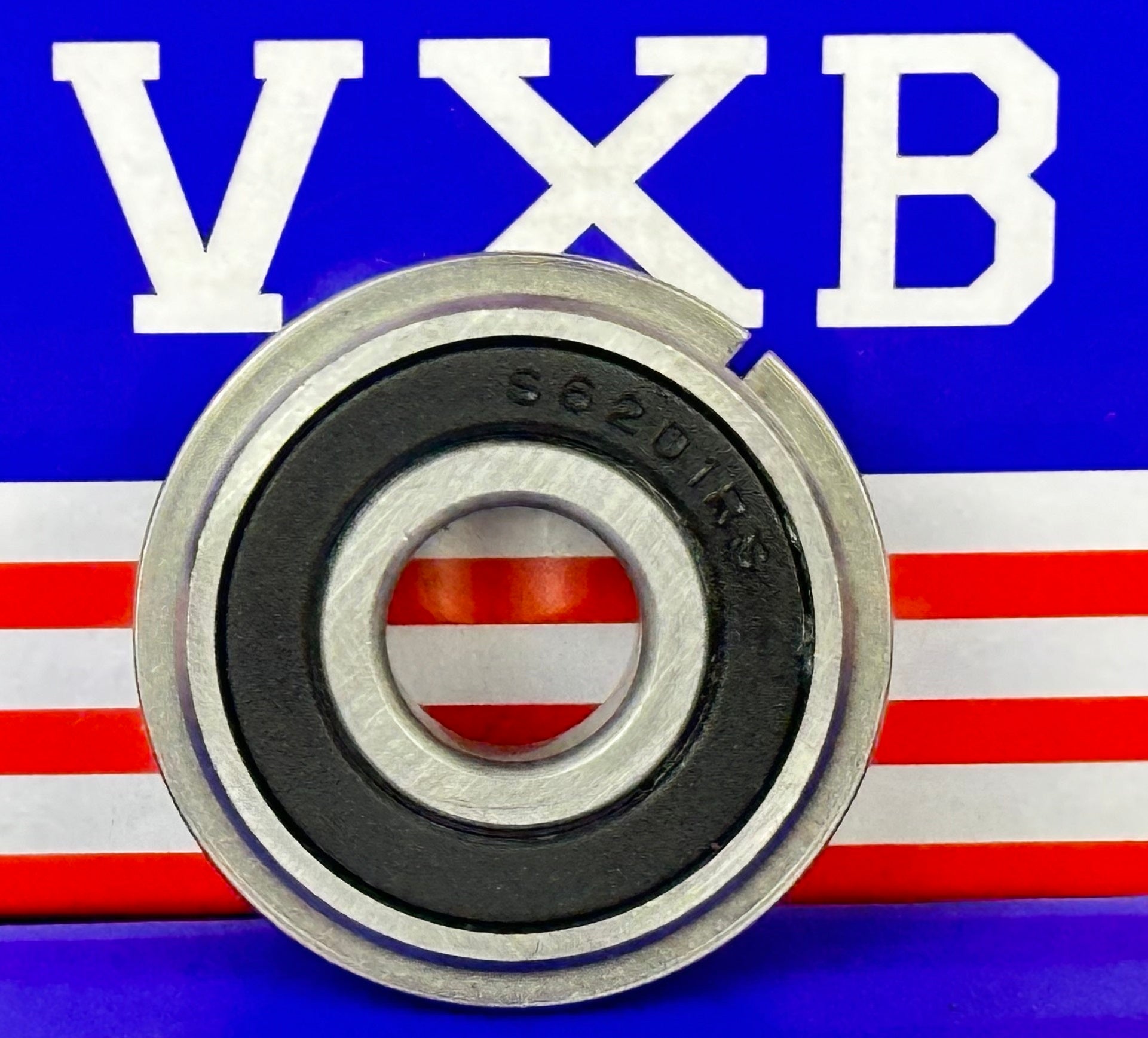 S6201-2RSNR Stainless Steel Bearing 12x32x10mm Sealed With Snap Ring - fast shipping 🇺🇸