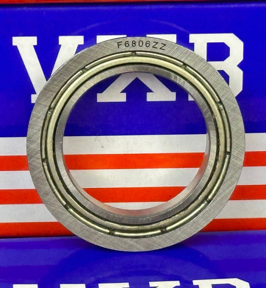 F6806ZZ Flanged Ball Bearing 30mm Bore 30x42x7mm - fast shipping 🇺🇸