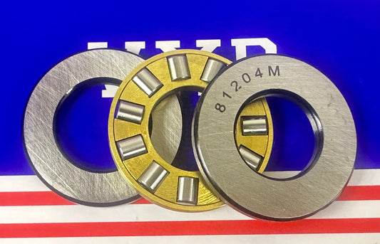 81204M Cylindrical Roller Thrust Bearing 20x40x14mm - Bronze Cage - fast shipping 🇺🇸