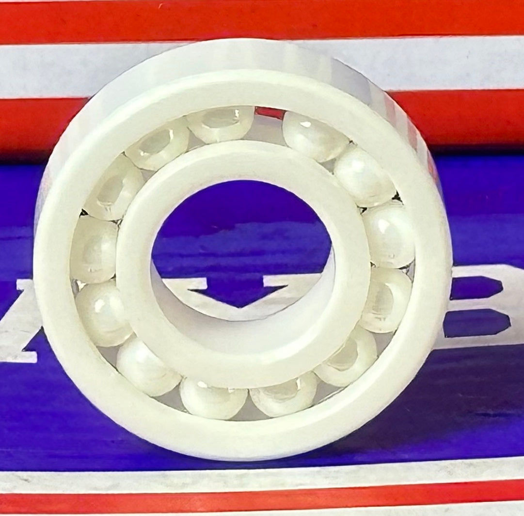 R8 Full Complement Full Ceramic Bearing 1/2" x 1-1/8" x 5/16 inch ZrO2 Bearing - fast shipping 🇺🇸