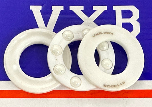 Full Ceramic 51102 Zr02 Thrust Ball Bearing 15x28x9mm - fast shipping 🇺🇸
