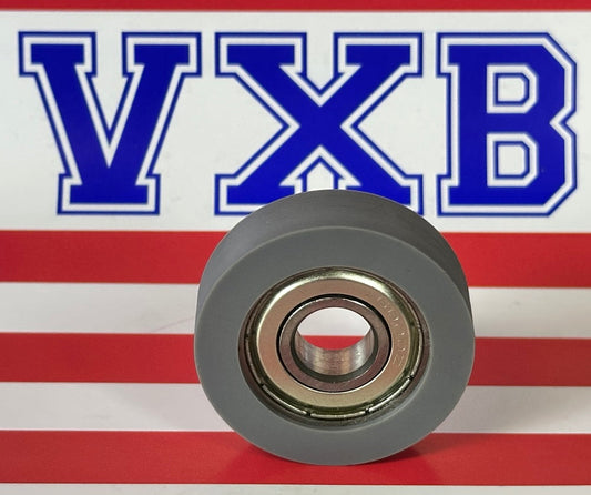 10x35x10 PU Covered Bearing 10x35x10mm - Sealed - Miniature - fast shipping 🇺🇸