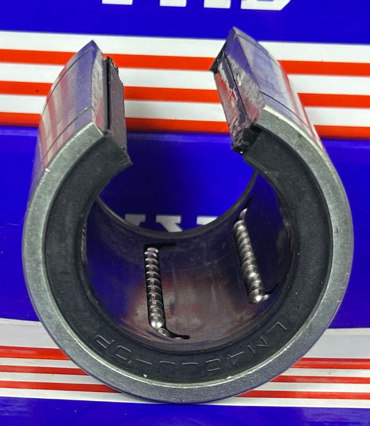 LME40OP 40mm Open Ball Bushing 40x62x80 Linear Motion Bearing - fast shipping 🇺🇸