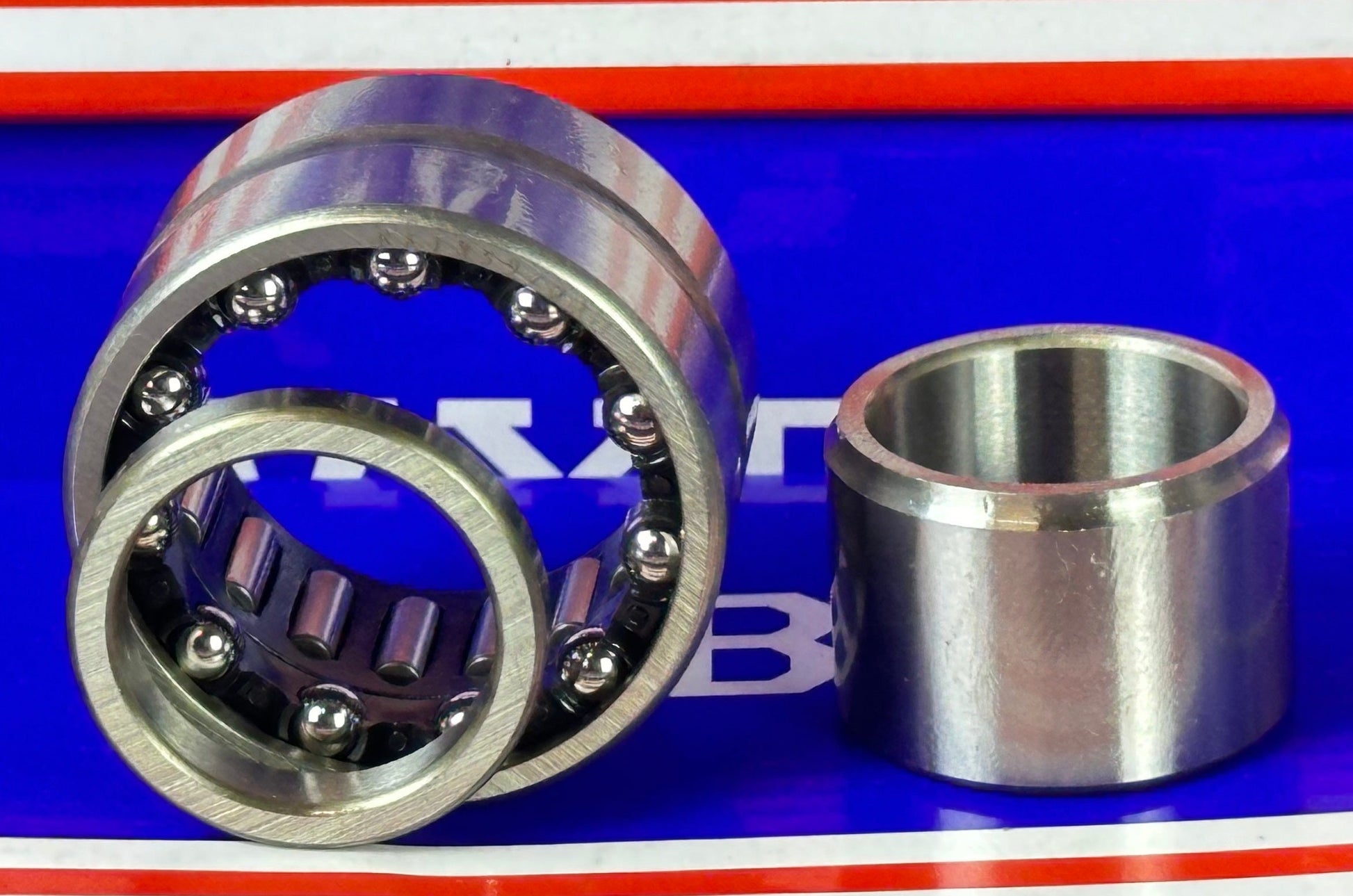 NKIB59/22 Combined Needle Roller Bearing - 3-Point Contact Ball Bearing 22x39x25mm - Machined Type - fast shipping 🇺🇸