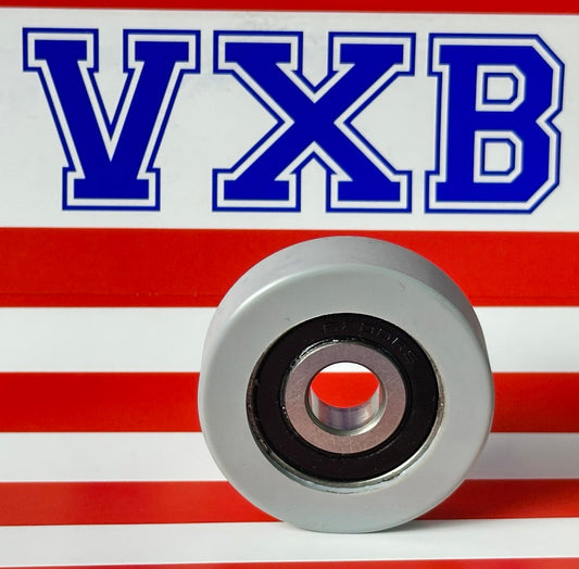 10x40x12 PU Covered Bearing 10x40x12mm - Sealed - Miniature - fast shipping 🇺🇸