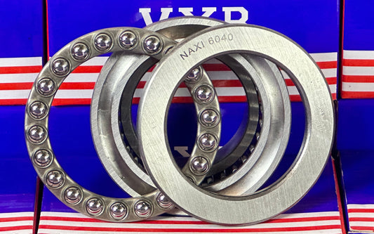 NAXI 6040 Combined Needle Roller - Thrust Ball Bearing Bore:60mm x width:40mm - fast shipping 🇺🇸