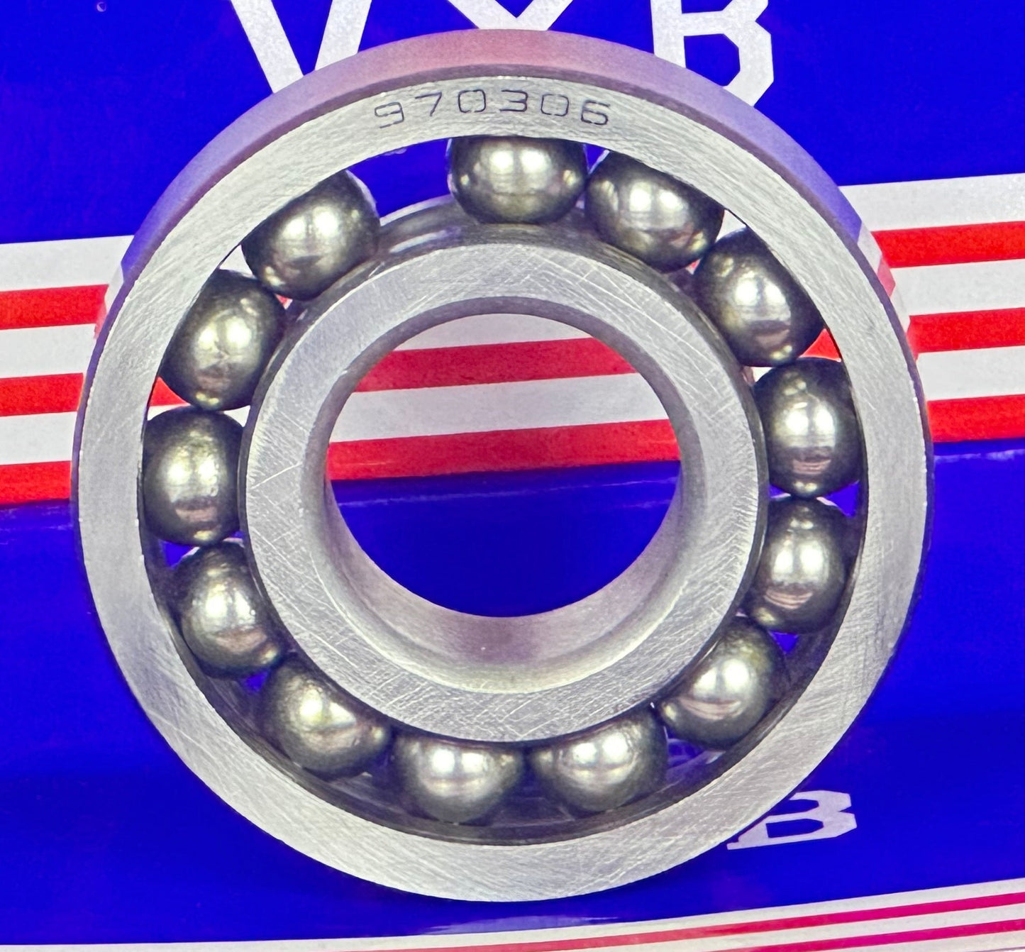 6306 Full Complement Bearing 30x72x19 Open - fast shipping 🇺🇸