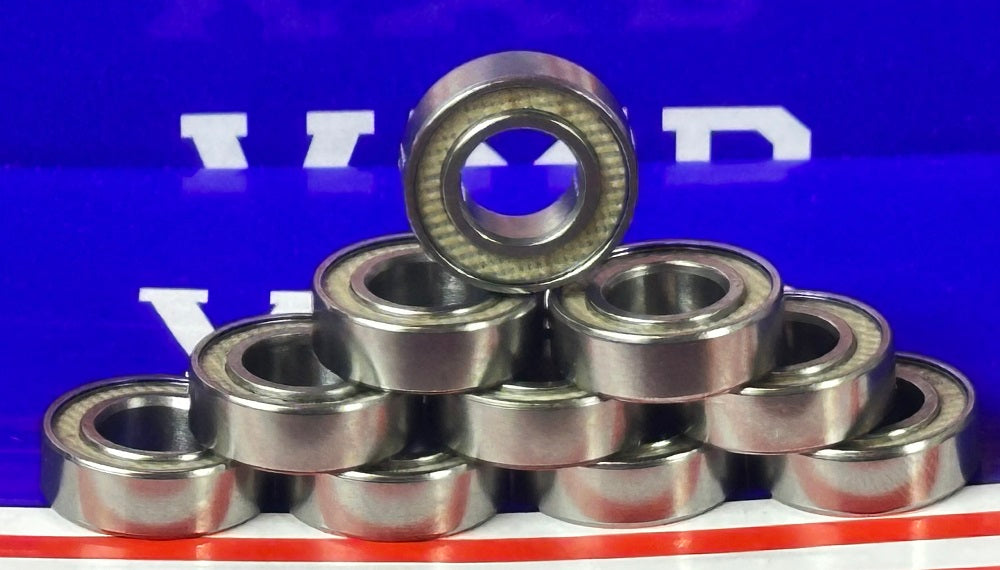 10-Pack Sealed Miniature Bearings 688-2TS 8x16x5 - PTFE Seals - fast shipping 🇺🇸