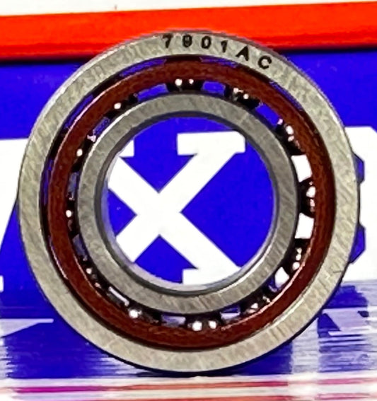 7901AC Angular Contact Ball Bearing 12x24x6mm - fast shipping 🇺🇸