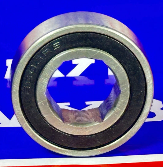 17x35x10mm Hexagonal Bore Ball Bearing - fast shipping 🇺🇸
