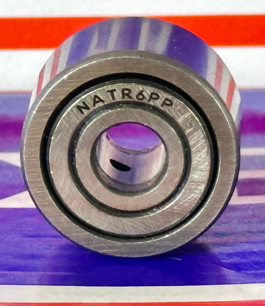 NATR6PP Track Roller Needle Bearing 6x19x12mm - fast shipping 🇺🇸