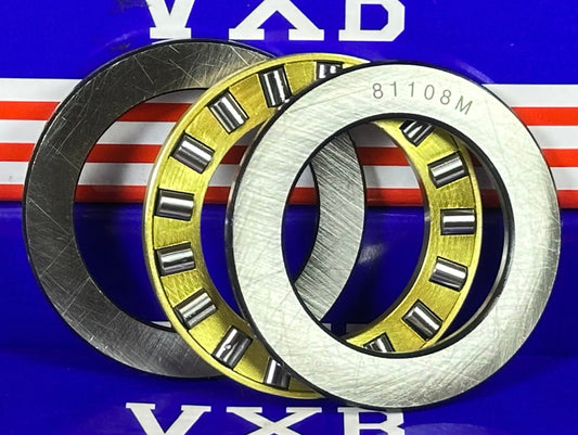 81108M Cylindrical Roller Thrust Bearing 40x60x13mm - Bronze Cage - fast shipping 🇺🇸