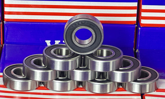 10-Pack 6202RS 15x35x11mm Sealed Ball Bearing - fast shipping 🇺🇸