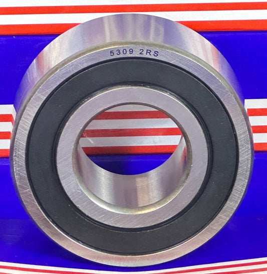 5309-2RS Double Row Angular Contact Sealed Bearing 45X100X39.6 - fast shipping 🇺🇸