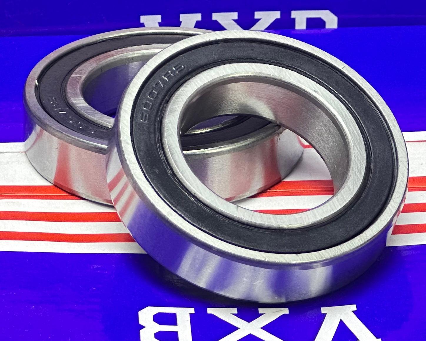 2-Pack 6007-2RS 35x62x14 Bearings - fast shipping 🇺🇸