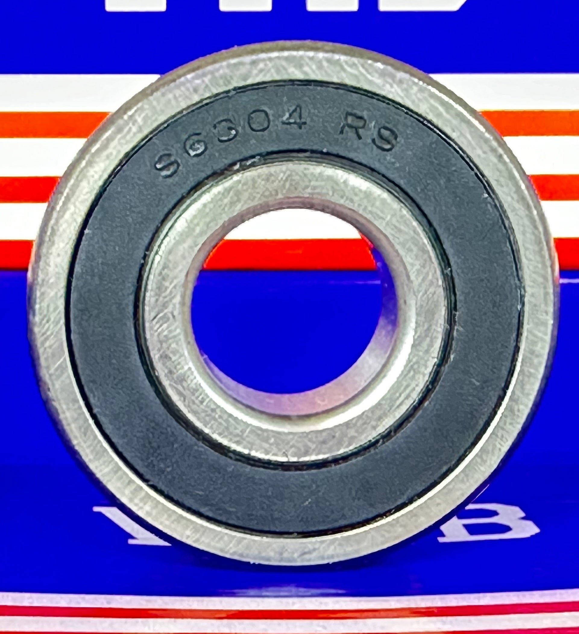 S6304-2RS Stainless Steel Sealed Bearing 20x52x15mm - fast shipping 🇺🇸