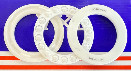 Full Ceramic 51107 Zr02/Zr02 Thrust Ball Bearing 35x52x12mm - fast shipping 🇺🇸