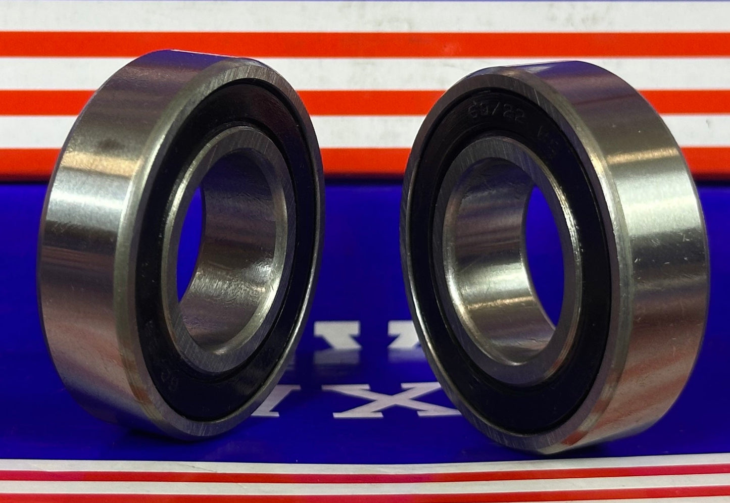 2-Pack Bearings 62/22-2RS 22x50x14 Sealed - fast shipping 🇺🇸