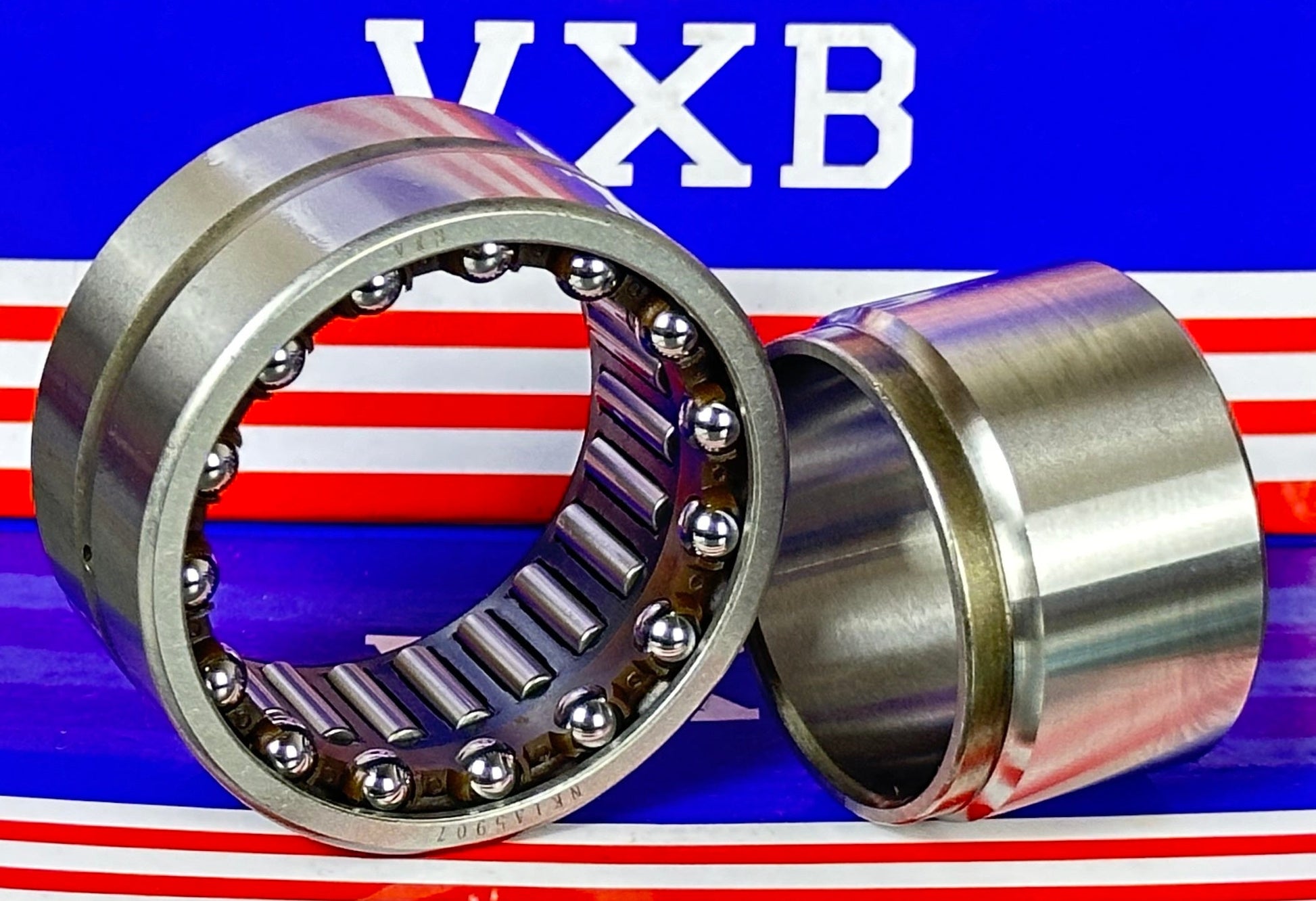 NKIA5907 Combined Needle & Ball Bearing 35x55x27mm - Machined Type - fast shipping 🇺🇸