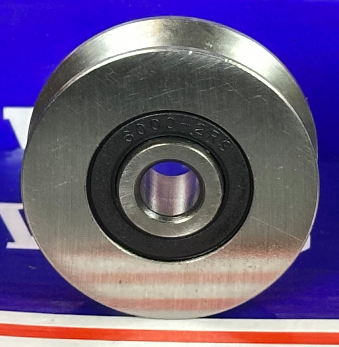 8mm Bore Bearing With 40mm Shielded V Groove Track Roller Pulley Bearing 8x40x12mm - fast shipping 🇺🇸