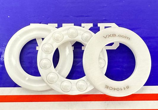 Full Ceramic 51104 Zr02/Zr02 Thrust Ball Bearing 20x35x10mm - fast shipping 🇺🇸