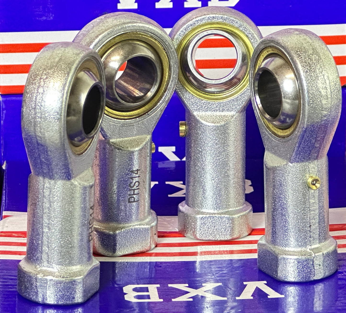 4 Female Rod End 14mm Bore PHS14 4 Right Hand 14mm Inner Bearing
