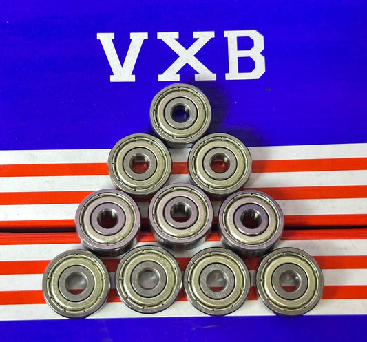 10-Pack 1601ZZ Bearings 3/16" x 11/16" x 1/4" - Miniature - Shielded - fast shipping 🇺🇸