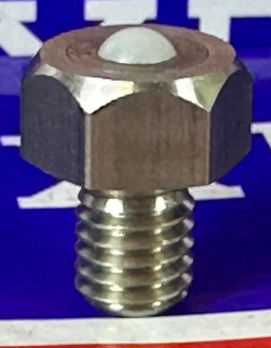 M8 Stainless Steel Hex Head Ball Transfer Stud Unit 10mm Deep - fast shipping 🇺🇸