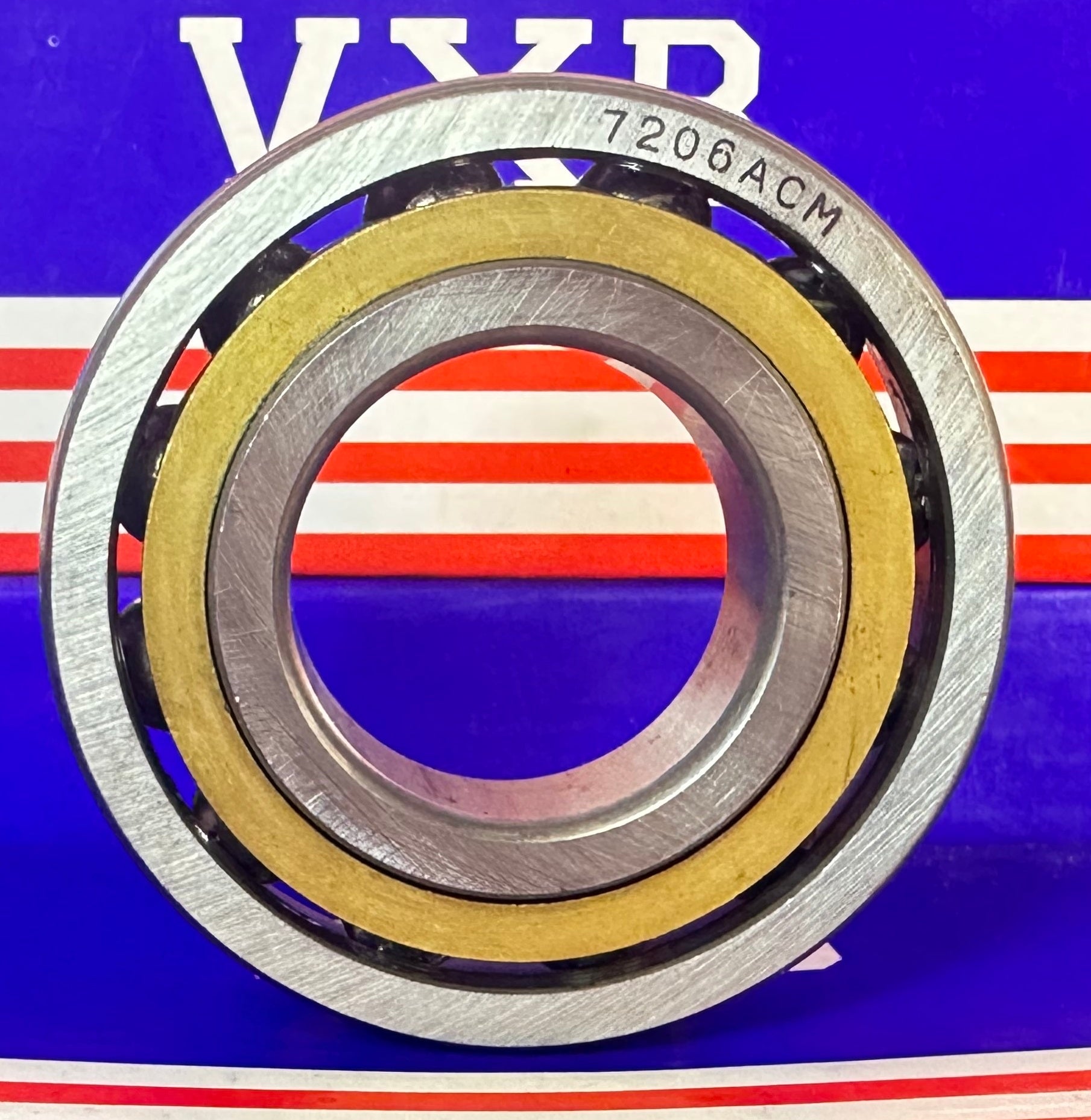 7206ACM Angular Contact bearing Bronze Cage 30x62x16mm - fast shipping 🇺🇸