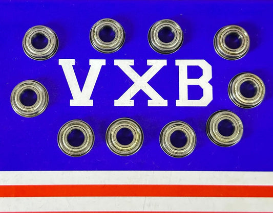 10-Pack Flanged Shielded Bearings MF105ZZ 5x10x4 Miniature - fast shipping 🇺🇸