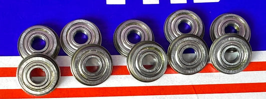 10-Pack Flanged Shielded Bearings F695ZZ 5x13x4 Miniature - fast shipping 🇺🇸