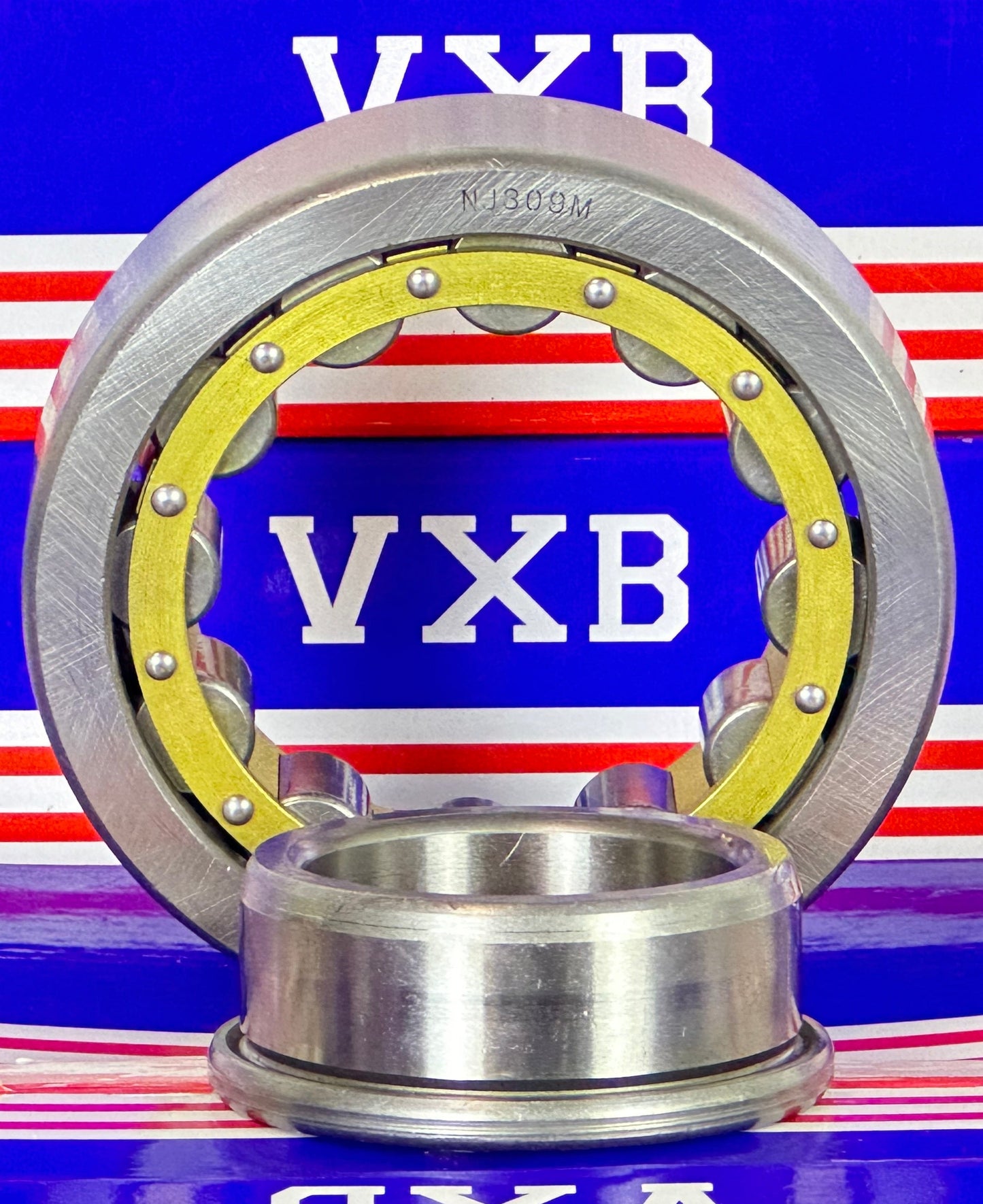 NJ309M Cylindrical Roller Bearing 45x100x25 Cylindrical Bearing - fast shipping 🇺🇸