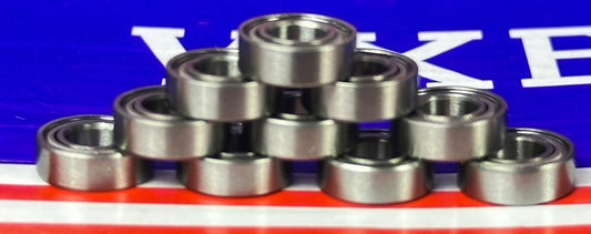10-Pack Bearings R166ZZ 3/16x3/8x1/8 inch 3/16 Inch Bearings - fast shipping 🇺🇸