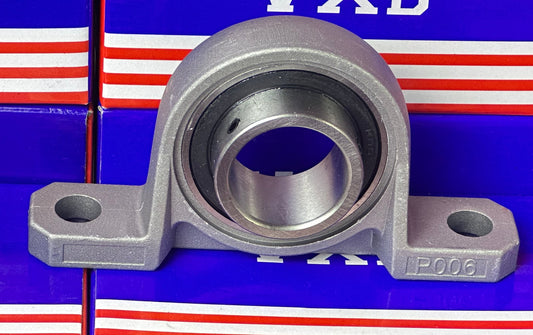 30mm shaft Zinc Alloy mounted bearing P006 pillow block bearing housing - fast shipping 🇺🇸