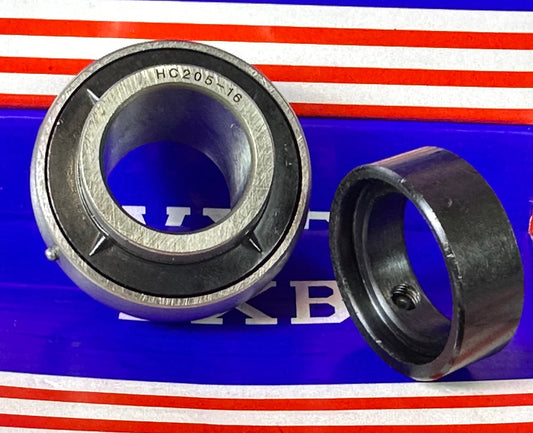 HC205-16 Bearing Insert - eccentric collar 1 Inch Mounted - fast shipping 🇺🇸