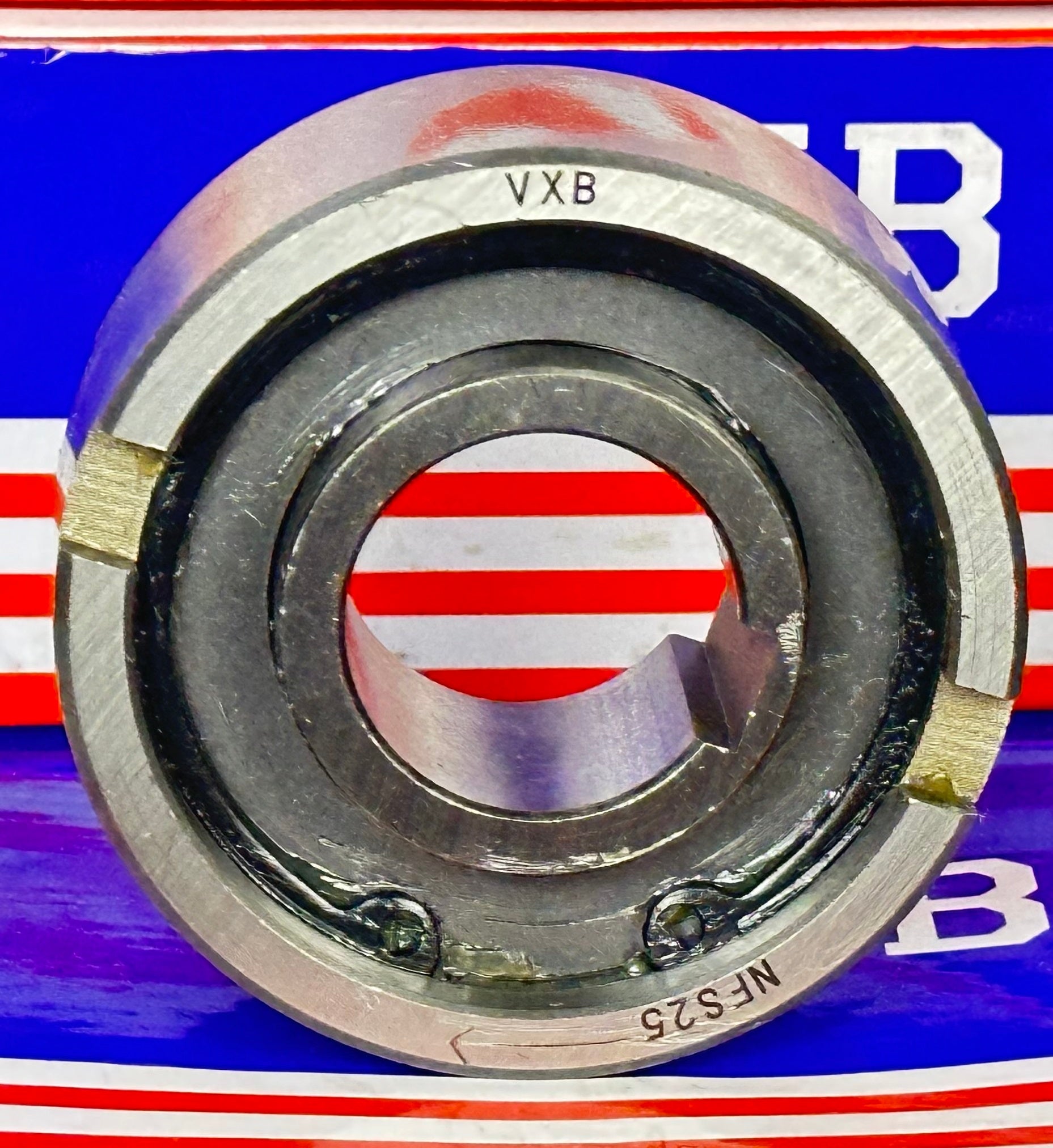 NFS25 One-Way 25x62x24 Bearing Support Required Backstop Clutch - fast shipping 🇺🇸