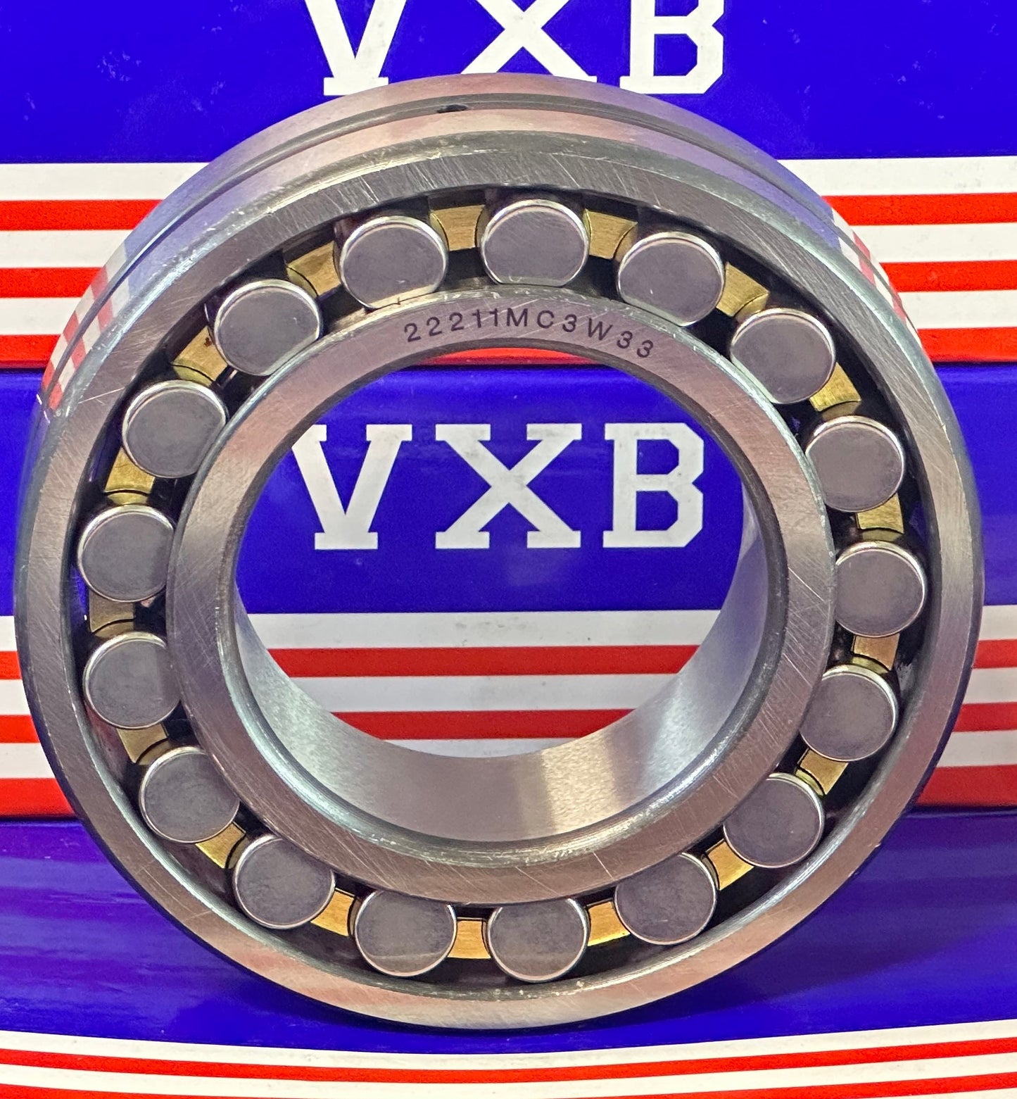22211MC3W33 Spherical Roller Bearing 55x100x25mm - fast shipping 🇺🇸