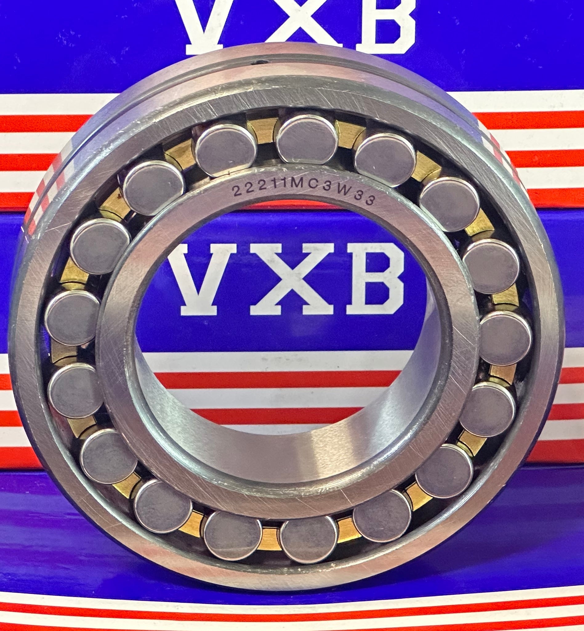 22211MC3W33 Spherical Roller Bearing 55x100x25mm - fast shipping 🇺🇸