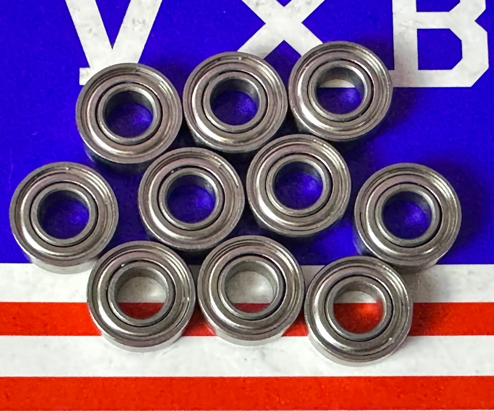 10-Pack Ceramic Bearings 5x11x4 Stainless Steel Shielded ABEC-5 Bearings - fast shipping 🇺🇸