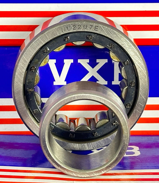 NU2207 Cylindrical Roller Bearing 35x72x23 Cylindrical Bearing - fast shipping 🇺🇸