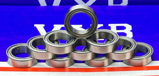 10-Pack 6700ZZ 10x15x4 Metal 10mm Bore Shielded Bearing - fast shipping 🇺🇸