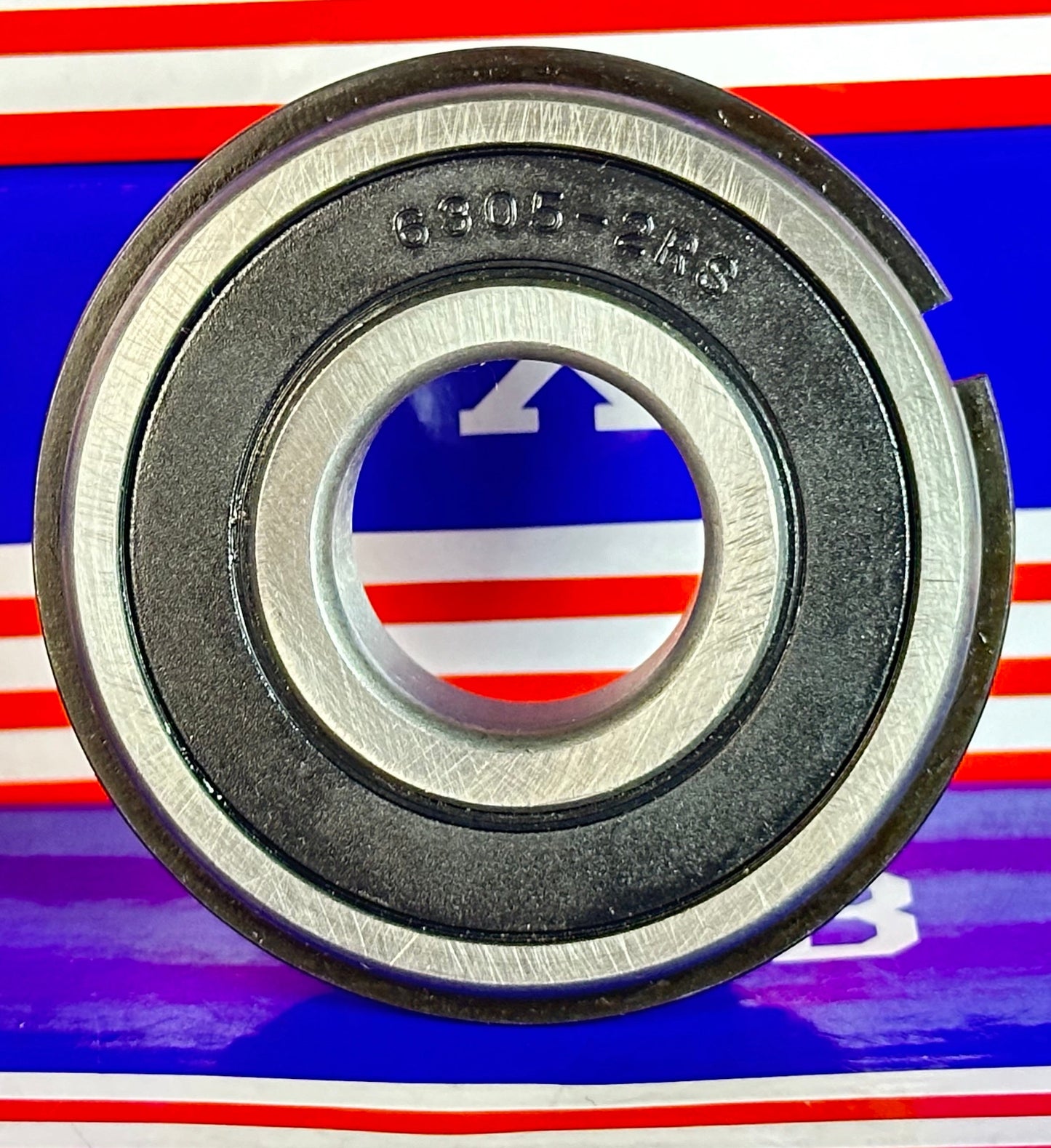 6305-2RSNR Sealed Bearing 25x62x17 - Snap Ring - fast shipping 🇺🇸