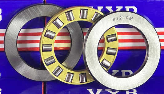 81210M Cylindrical Roller Thrust Bearing 50x78x22mm - Bronze Cage - fast shipping 🇺🇸