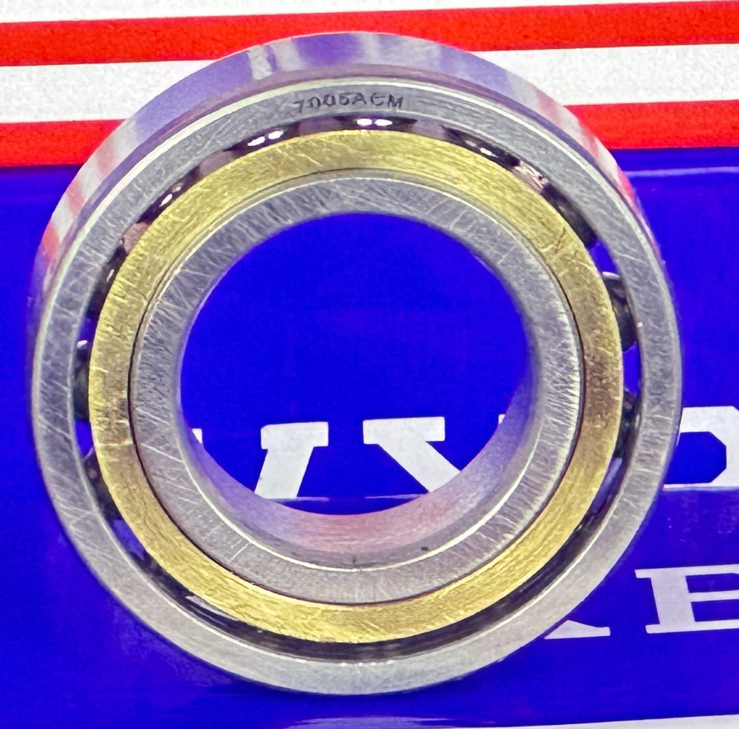 7005ACM Angular Contact bearing Bronze Cage 25x47x12mm - fast shipping 🇺🇸