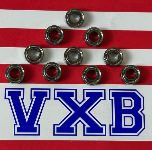 10-Pack Miniature Ball Bearings - 6x12x4mm - Double Shielded - fast shipping 🇺🇸